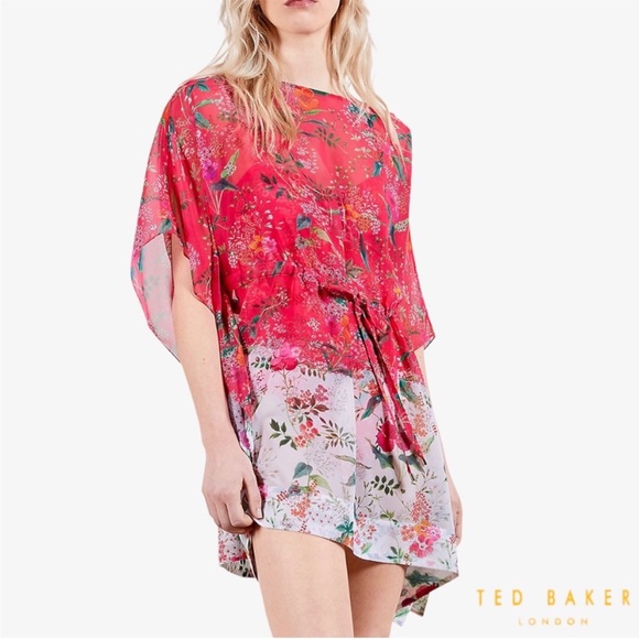 Ted Baker Yaralin Coverup tunic top - Picture 1 of 8